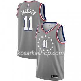 Dres Philadelphia 76ers Demetrius Jackson 11 Nike 2018-19 City Edition Siva Swingman